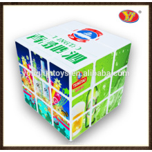 YJ YongJun professionelle maßgeschneiderte Werbe-Werbung Magie Puzzle Würfel benutzerdefinierte Logo und Verpackung Farbe Boxen Würfel